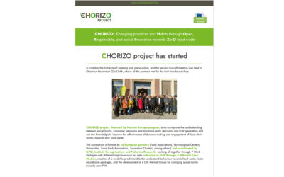 CHORIZO #2 Newsletter is out! Food Waste and Social Norms – Interrelation explored in six different Case Studies!