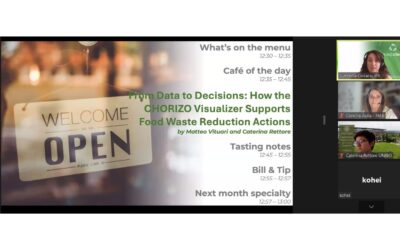 From Data to Decisions: CHORIZO at the WASTELESS Monthly Café Talk